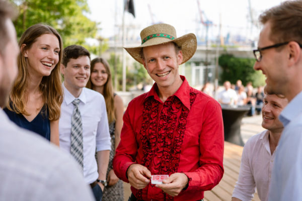 Close Up Magier in Hamburg