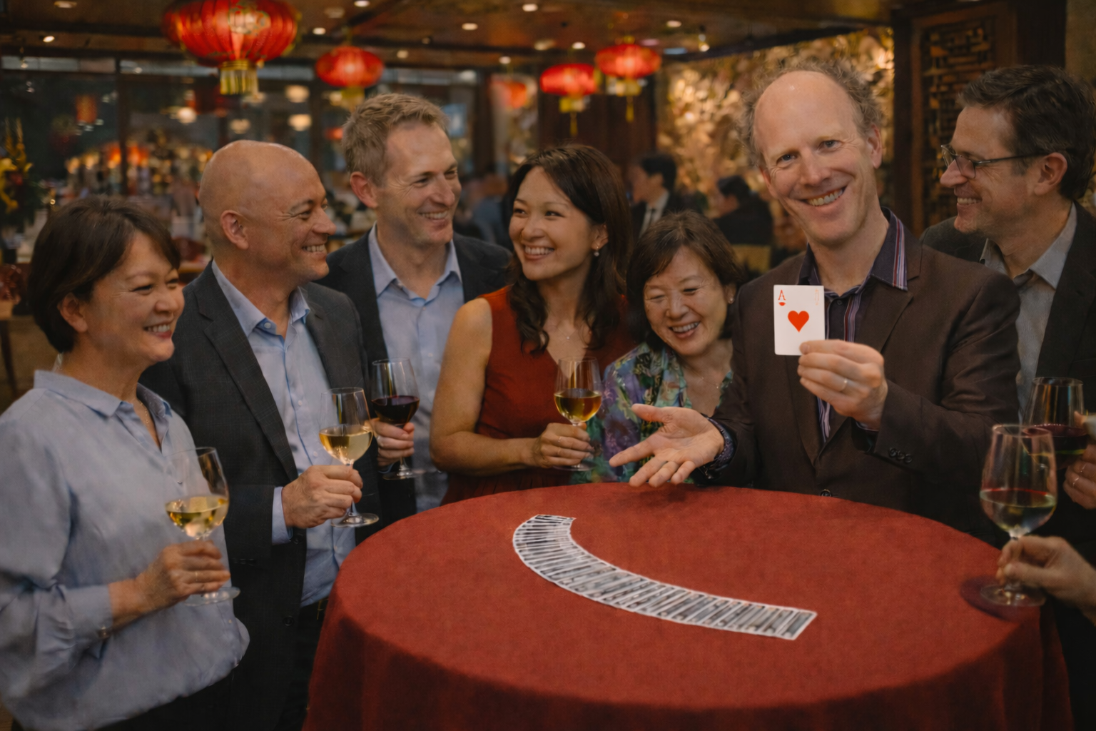 Zaubershow Close Up Magie Hamburg