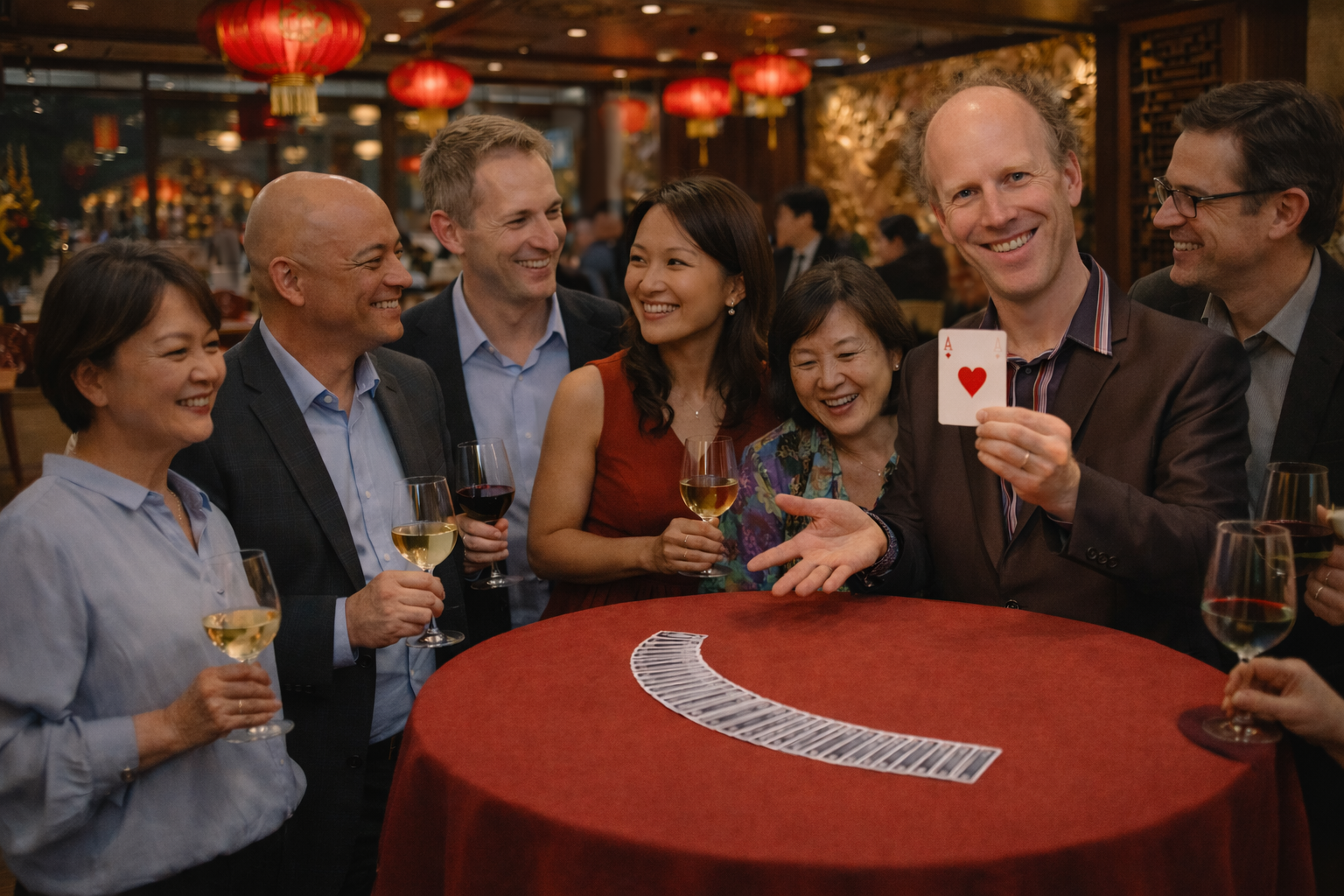 Zauberer Hamburg Close Up Magier