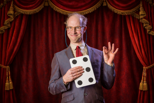 Zauberer Johannes Arnold Pubktekarte