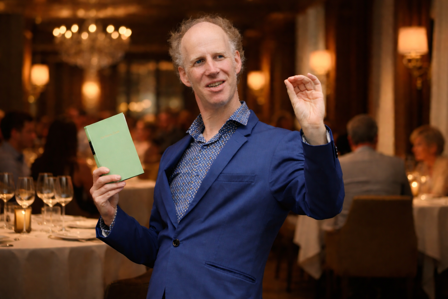 Zauberer in Restaurant Hamburg